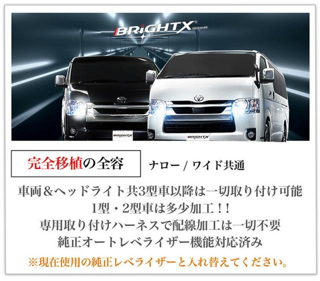 【今月限定 キャッシュキャンペーン】■5台限り ハイエース ヘッドライト 200系 4型〜8型 LED ヘ ッドライト LED車 ハロゲン車 ハーネス付 インナープラック 1年間保証水漏対応 ■ 支払い方法【代引き・振り込み】_6