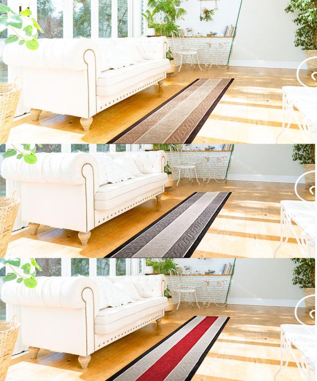 【お得クーポン】 廊下マット 廊下敷き 80cm×180cm 【ステラ】トルコ製生地使用 日本製品 廊下 カーペット ロングカーペット 廊下敷 ロングマット カーペット ふかふか 廊下 カーペット ロングカーペット 滑り止め 上品 マット かわいい おしゃれ インテリア 防音 レッド 床_7
