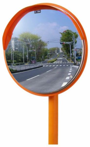 【設置基準合格品】安全道路反射鏡 ナック・ケイ・エス 耐熱！耐衝撃性に優れ！山や海沿いなどにも！安心設置！【100cm】カーブミラー 安全ミラー 道路反射鏡 店舗 商業施設内 道路鏡 ステンレスミラー Z 丸型 丸形 Φ1000 4MHZ1000S
