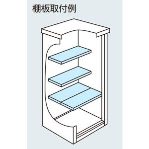 【間口 ８０cm】ヨドコウ　ヨド物置  ESF-0807A　エスモ 開口部が業界No.1の広さ！左右どちらでも扉2枚分を動かすことができる！_2