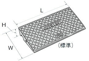 【お得な 12個セット】段差スロープ　 　ジョイステップ　J-G15　標準型　 　道路前の段差の解消に！_3