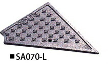 ミススギ　キャスコーナーＭ級  SA070-L　　さらに丈夫に、さらに美しくハイグレードな段差スロープ