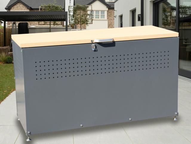 宮武製作所 DB-802_BR 木製ダブルプッシュダストボックス Empro