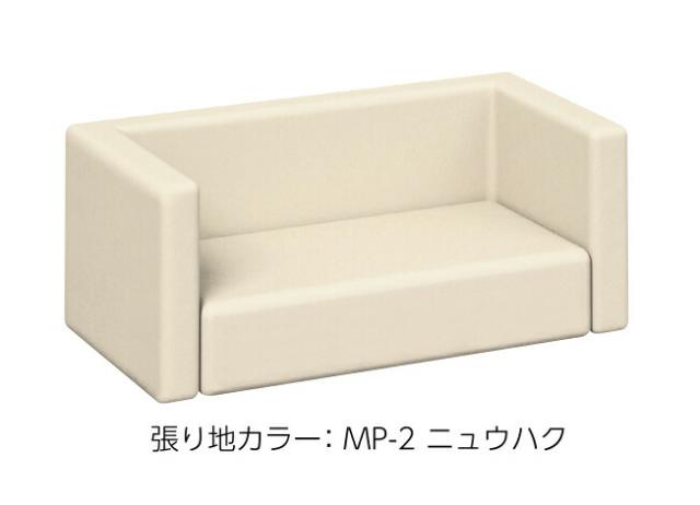 ソファベンチ　D450シリーズ専用　スクエアパーツ 簡単設置、カラーが選べる キッズスペース用 ベンチ
