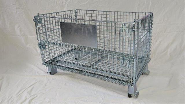 メッシュパレット (本体）   物流商品の  スターワン 折りたたんで コンパクトに　 積み重ねて スペース節約！