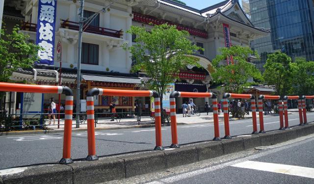 門型車線分離標 ポールコーンガード　［積水樹脂］ PCG-H65W65RW-N　 接着タイプ_2