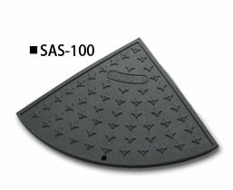 ミスギ　サイレントキャスコーナー SAS-100　ゴム製でさらにグレードアップ