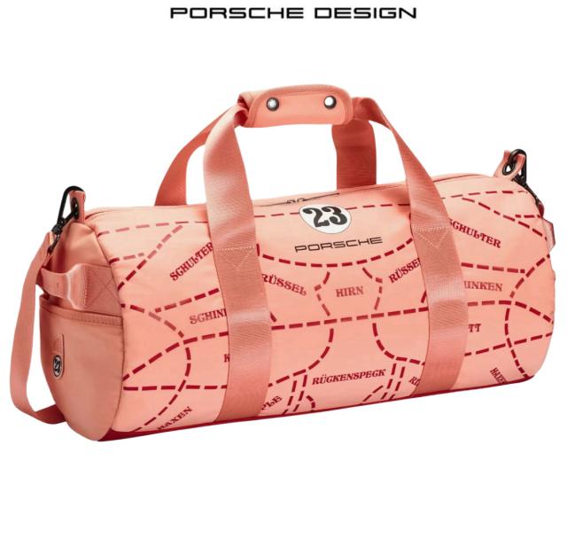 ポルシェ ボストンバッグ ダッフルバッグ 917 ピンクピッグ スポーツ 純正 バッグ ストライプ ピンク ショルダー トレーニング バック Porsche オリジナル