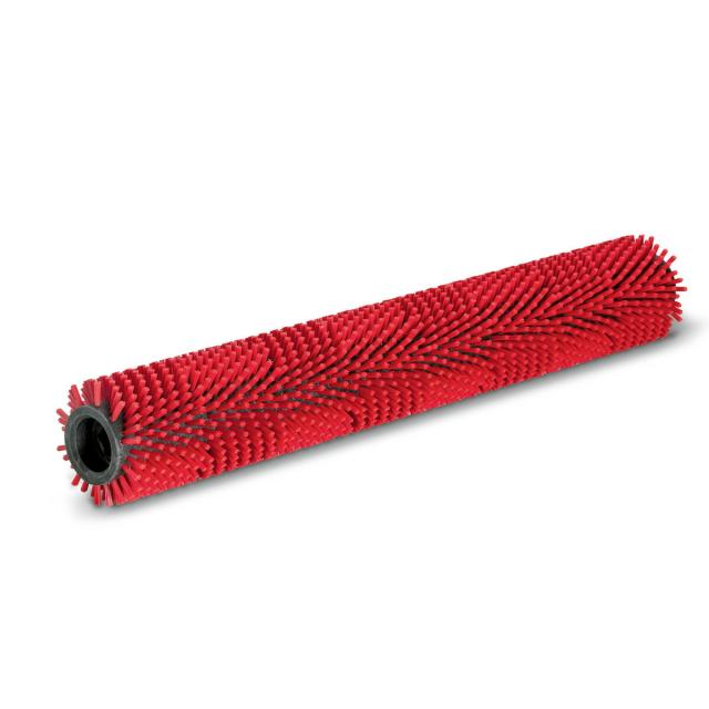 ケルヒャー 4.035-187.0 ローラーブラシ BR65, ミディアム, 赤, 638 mm   KARCHER