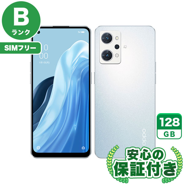 SIMフリー OPPO Reno7 A CPH2353 ドリームブルー128GB 本体[Bランク] Androidスマホ 中古 当社3ヶ月保証