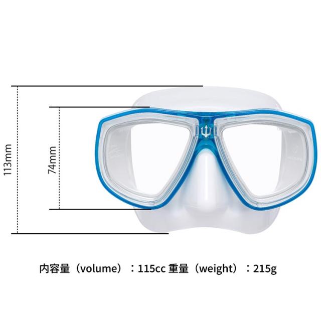 2026新色 [ GULL ] GM-1272D GM-1273D GM-1274D ランツェ LANZE ダイビング用マスク GM1272D GM1273D GM1274D_4