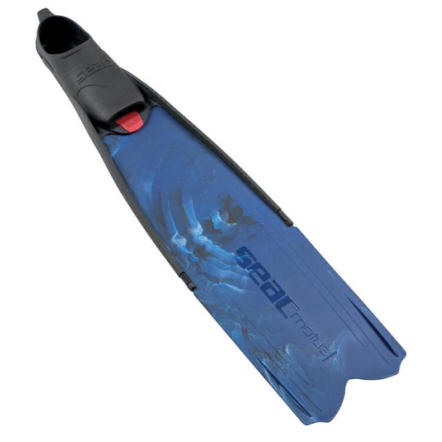 ダイビング フィン [ SEAC ] セアック MOTUS CAMO RED ロングフィン【APNEA】_1