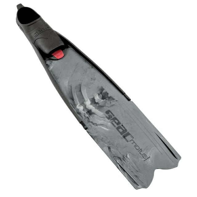ダイビング フィン [ SEAC ] セアック MOTUS CAMO RED ロングフィン【APNEA】_2