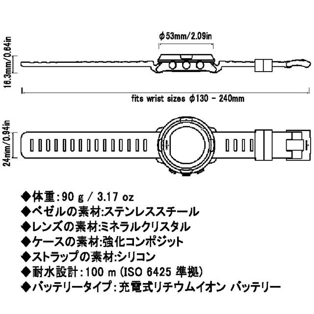 [ SUUNTO ] スント D5 ダイブコンピュータ 日本正規品 カラーディスプレイ_8