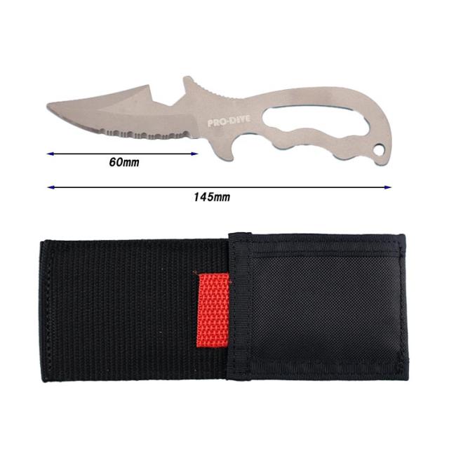 [ PRODIVE ] TITANIUM KNIFE w/14mm OPEN SPANNER チタニウムナイフ_1