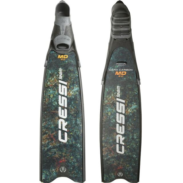 [ クレッシー ] CRESSI GARA TURBO CARBON CAMO FINS [ ダイビング用フィン ]