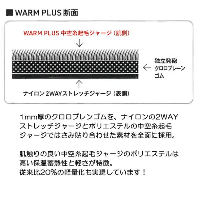[ モビーズ MOBBY'S ] メンズ ウォーム プラス ロングスリーブタッパー MEN’S WARM PLUS LS TAPPER　AG-7610