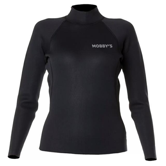 [ モビーズ MOBBY'S ] ウィメンズ ウォーム プラス ロングスリーブタッパー WOMEN’S WARM PLUS LS TAPPER AG-7710