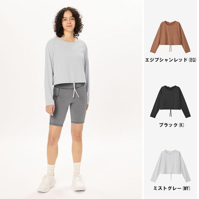 ダンスキン DANSKIN サップルスキンロングスリーブトップ SUPPL SKIN L/S TOP DC524306 [ フィットネス ヨガ シャツ レディース ]