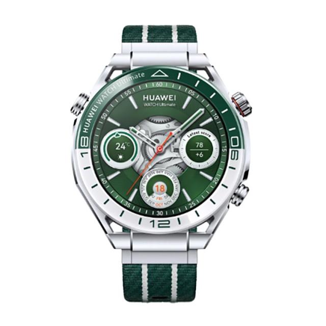 [ HUAWEI ] ファーウェイ HUAWEI WATCH Ultimate Green 55020DSE 1.5インチLTPOAOLED 最大14日間駆動 GPSスマートウォッチ WDS-B19