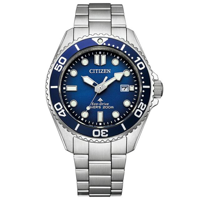 シチズン CITIZEN PROMASTER（プロマスター） MARINEシリーズ 光発電エコ・ドライブ ダイバー200m BN0260-54L