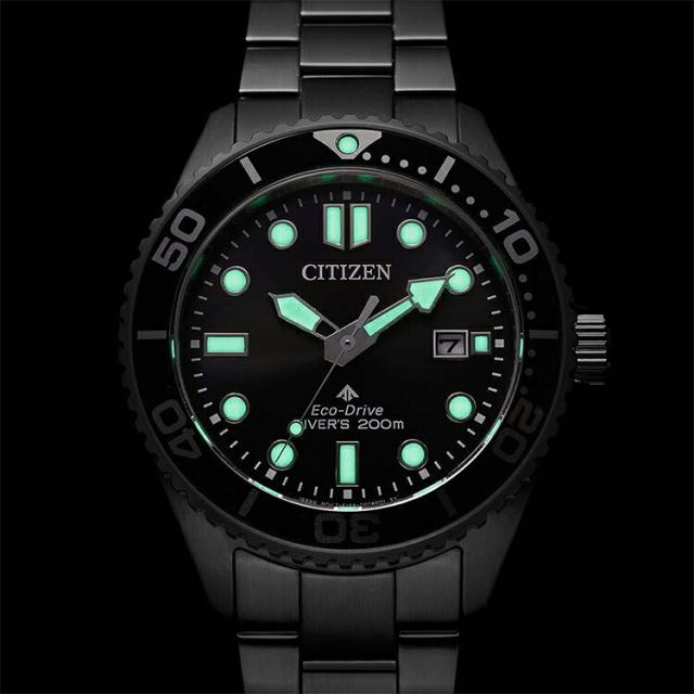 シチズン CITIZEN PROMASTER（プロマスター） MARINEシリーズ 光発電エコ・ドライブ ダイバー200m BN0261-51E_5