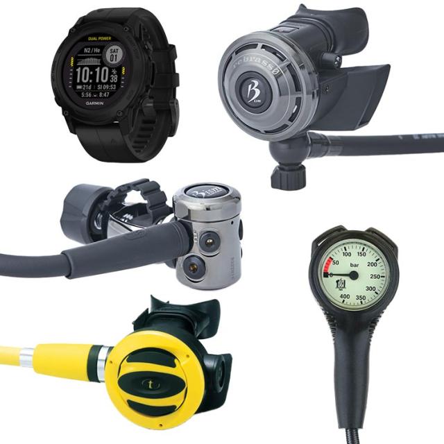 [ Bism ] RK4200IP レギュレーター + GARMIN Descent G1 Dual Power 4点セット