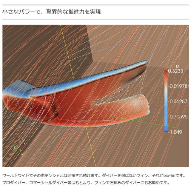 ダイビングフィン [ 日本潜水機（アポロ） ] アポロスポーツ バイオフィンプロ bio-fin pro ラバーストラップ仕様 apollo