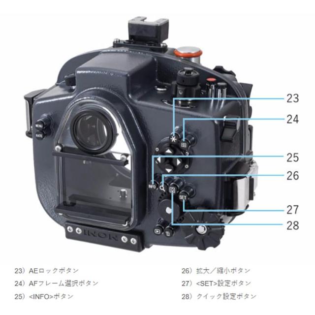 [ INON ] X-2 R5 Mark II [ キヤノン EOS R5 Mark II 用ハウジング ]_3