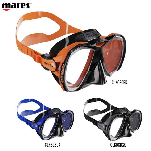 ダイビング用マスク [ マレス ] フォースーX LS mares FORCE-X LIQUIDSKIN 411082