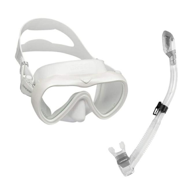 [ cressi ] クレッシー A1 / DRY SNORKEL 軽器材2点セット