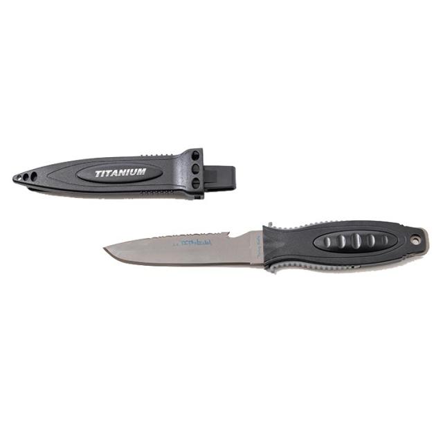 [ PRODIVE ] TITANIUM KNIFE チタニウムナイフ K1-C95T-BK