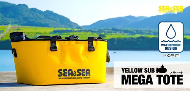 [ SEA&SEA ] ウォータープルーフメガトートバッグ YELLOW SUB MEGA TOTE 12510_5