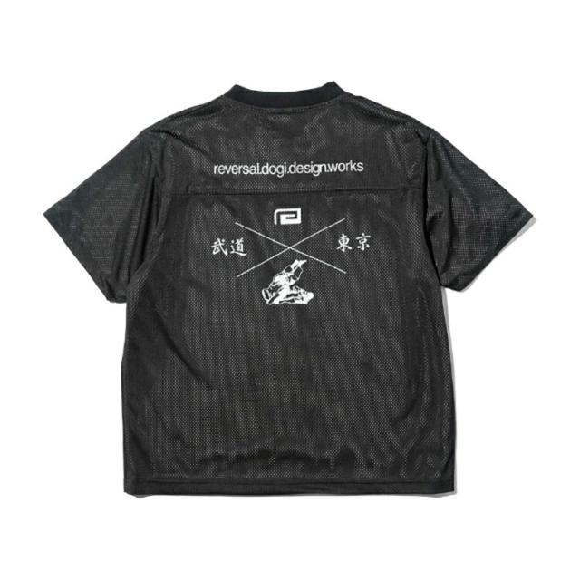 [ reversal ] リバーサル rvddw REVERSIBLE MESH GAME SHIRTS rv25ss054