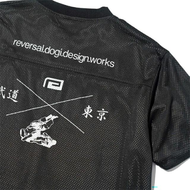 [ reversal ] リバーサル rvddw REVERSIBLE MESH GAME SHIRTS rv25ss054