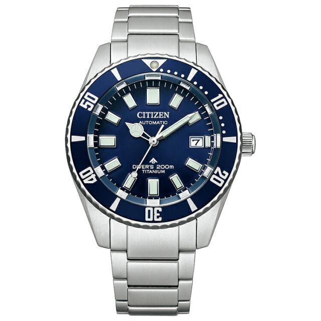 シチズン CITIZEN PROMASTER（プロマスター） MARINEシリーズ メカニカルダイバー200m メタルバンド NB6021-68L