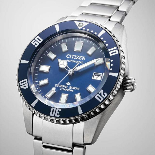 シチズン CITIZEN PROMASTER（プロマスター） MARINEシリーズ メカニカルダイバー200m メタルバンド NB6021-68L_3