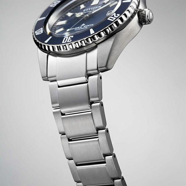 シチズン CITIZEN PROMASTER（プロマスター） MARINEシリーズ メカニカルダイバー200m メタルバンド NB6021-68L_4