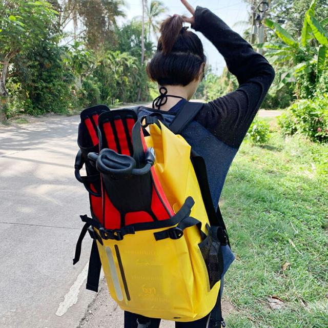 LONGHIKER Flipper Backpack 30L スノーケリングリュック_9