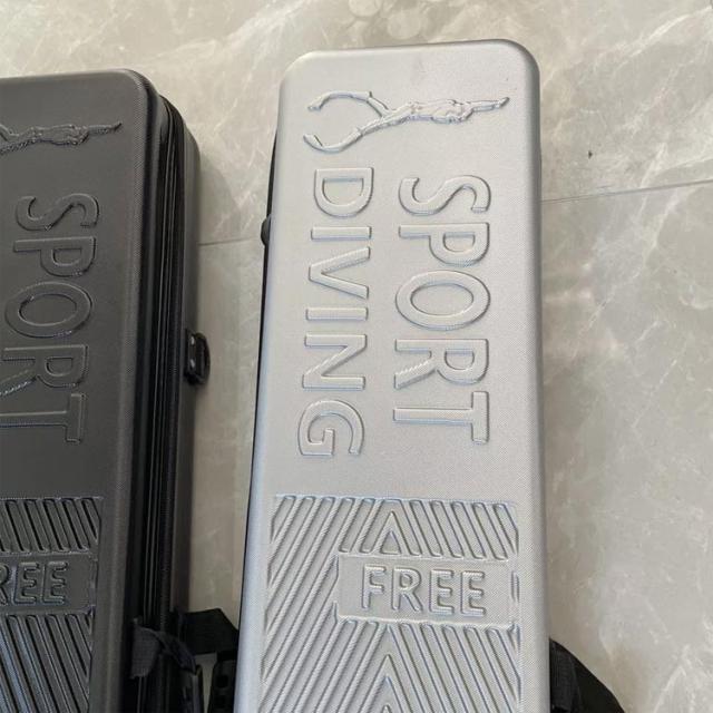 ロングフィンバッグ スーツケース 軽量 ロングフィン用 スピアフィッシング用 Freediving fin box W120×D14×H22cm_1