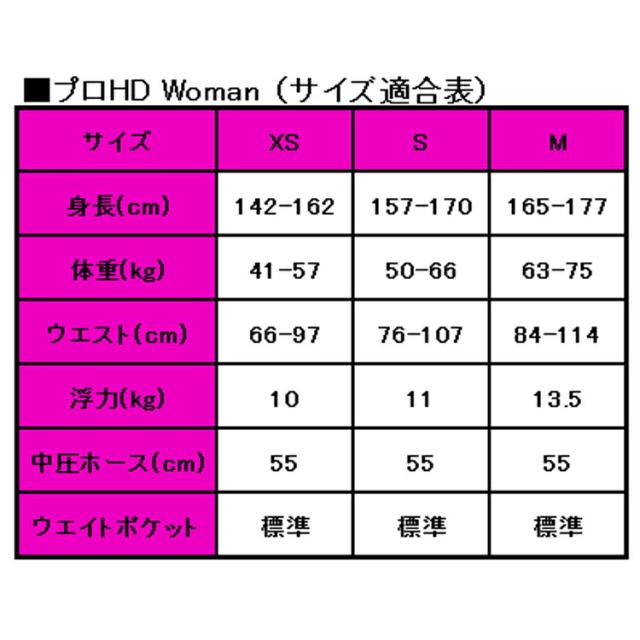 [ アクアラング ] AQUALUNG Pro HD Woman（ プロ HD ウーマン ）_7