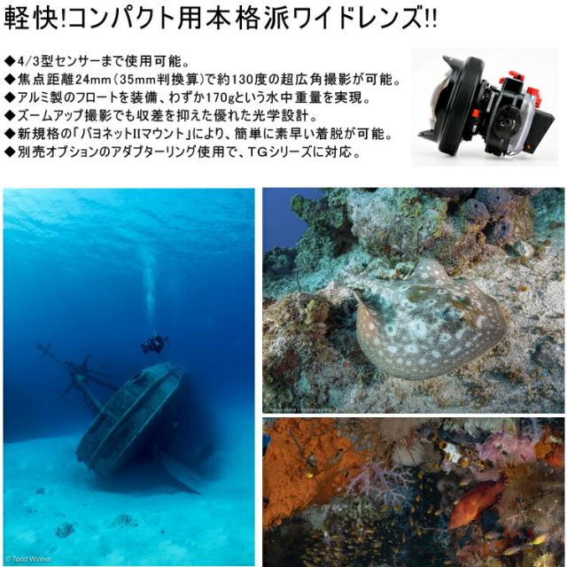 [ Nauticam ] ノーティカム NA ワイドコンバージョンレンズ WWL-C [21166]_1