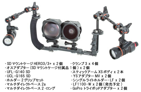 [ INON ] イノン UFL-G140 SD 水中セミフィッシュアイコンバージョンレンズ GoPro_6