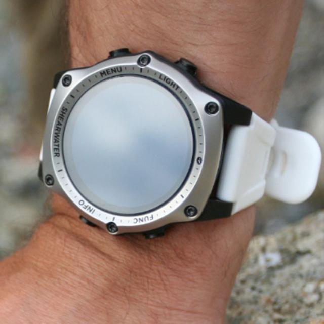 [ SHEARWATER ] シェアウォーター TERIC テリック ダイブコンピューター カラーディスプレイ シルバー ブルー_2