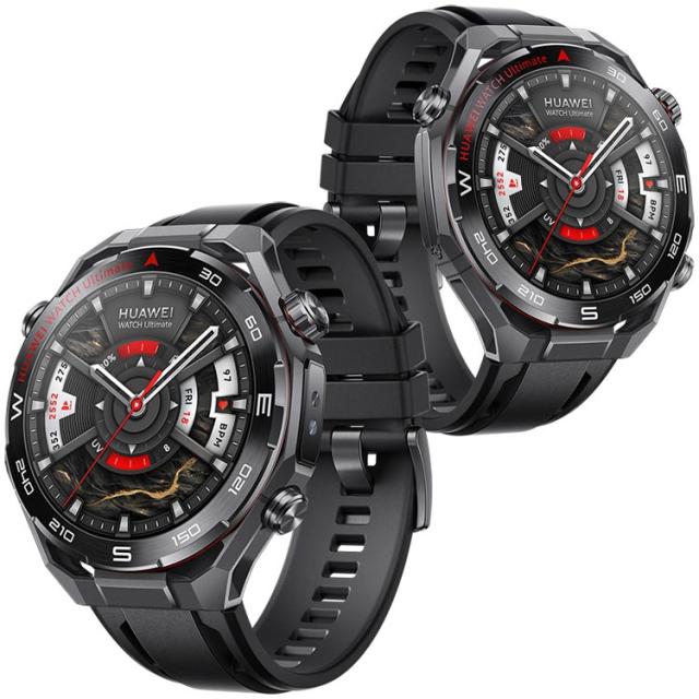 [ HUAWEI ] ファーウェイ HUAWEI WATCH Ultimate2 Black GPSスマートウォッチ ダイブコンピューター ダイビング ゴルフ アウトドア_1