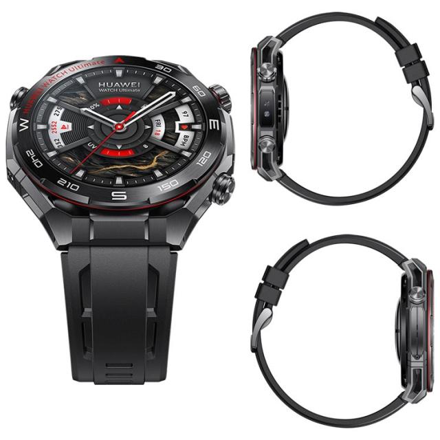 [ HUAWEI ] ファーウェイ HUAWEI WATCH Ultimate2 Black GPSスマートウォッチ ダイブコンピューター ダイビング ゴルフ アウトドア_3