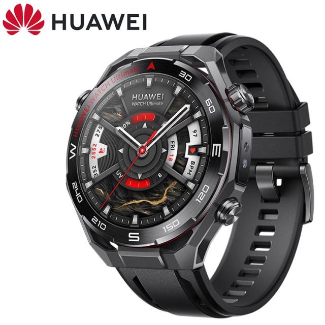 [ HUAWEI ] ファーウェイ HUAWEI WATCH Ultimate2 Black GPSスマートウォッチ ダイブコンピューター ダイビング ゴルフ アウトドア