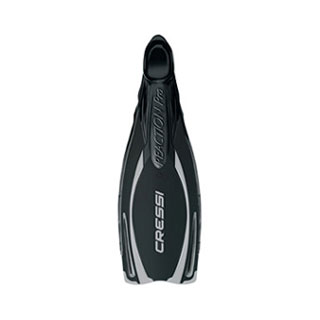 ダイビング フィン [ Cressi ] クレッシー リアクションプロ (ダーク x グレー)