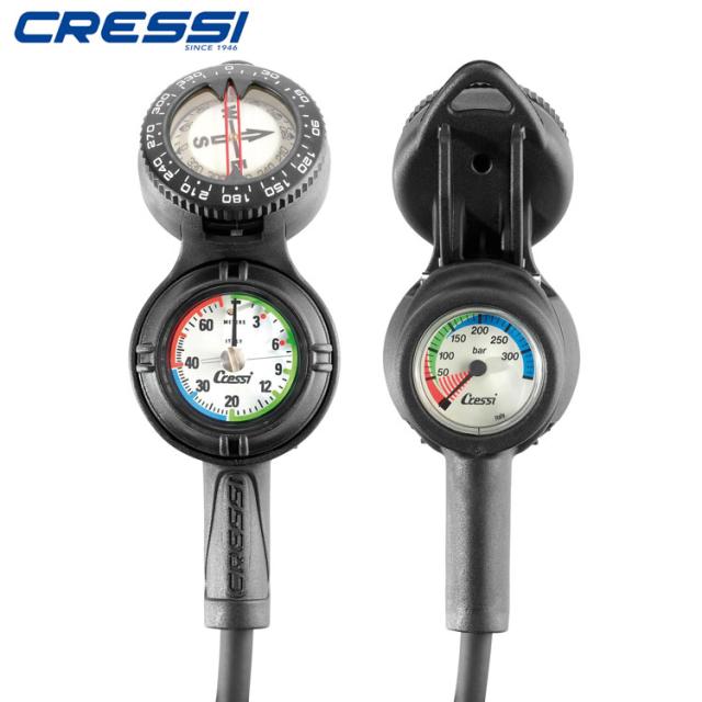 [ cressi ] クレッシー コンソール3ゲージ Console CPD3 Gauge
