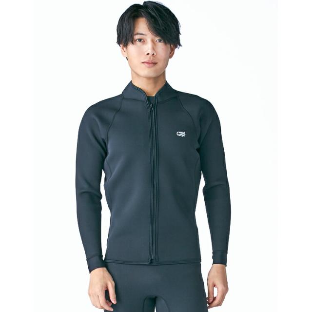 [ SURF GRIP ] AF 1mm 長袖フロントジップ